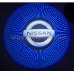 Подсветка дверей авто - Nissan 2